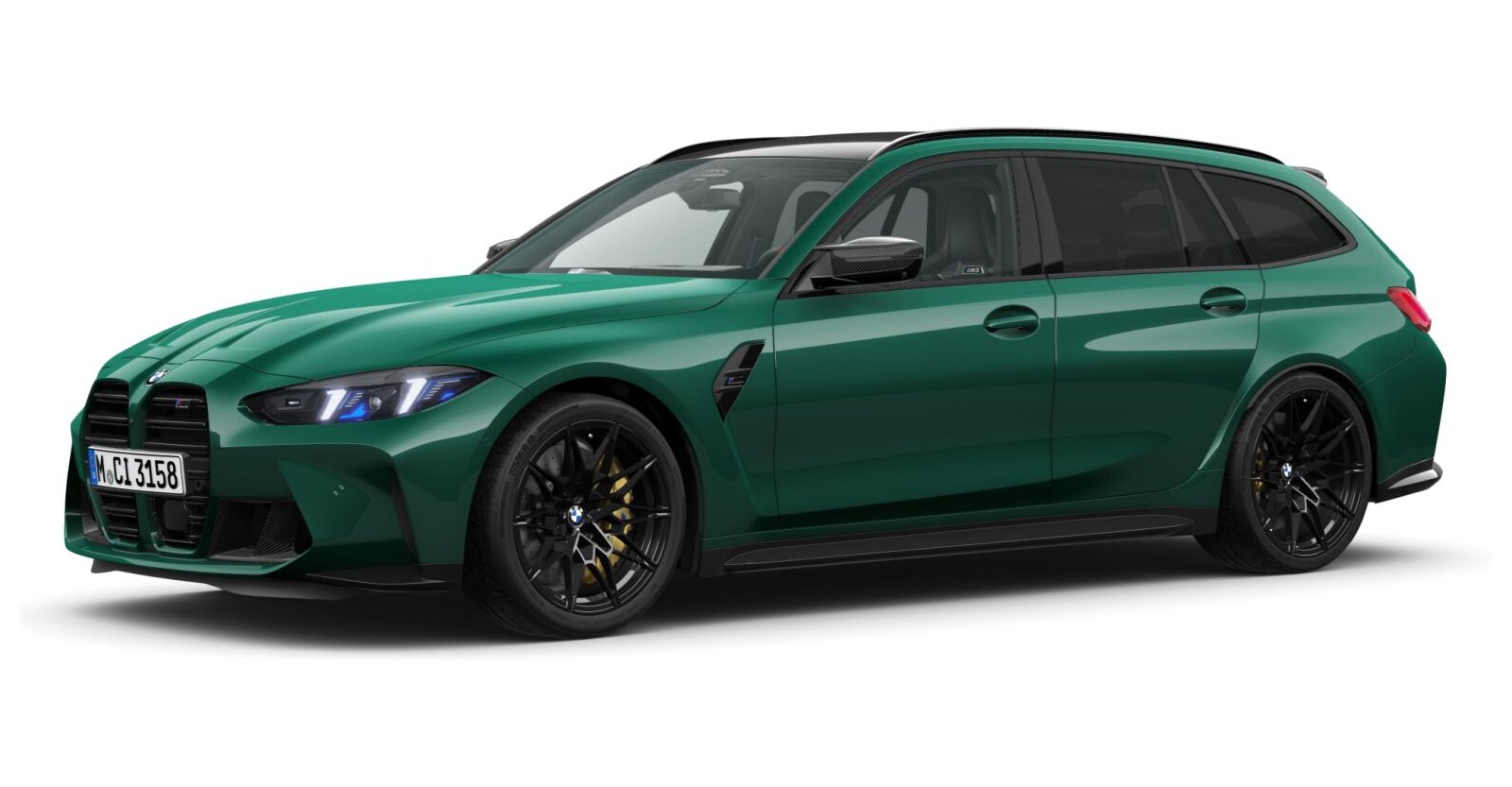 BMW BMW M in Grün von vorne