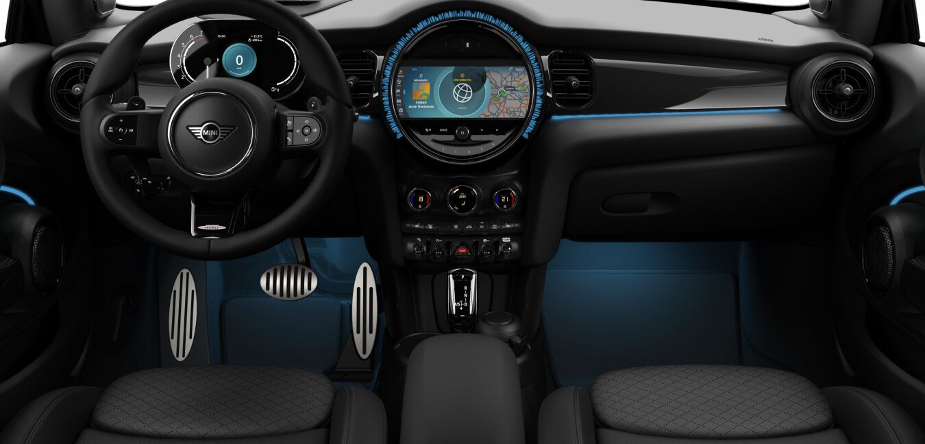 MINI MINI Cabrio im Innenraum von vorne