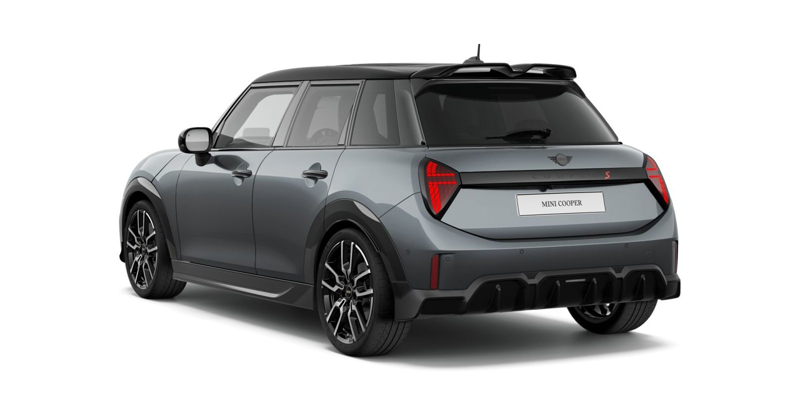 MINI MINI 5-Türer in Grau von hinten