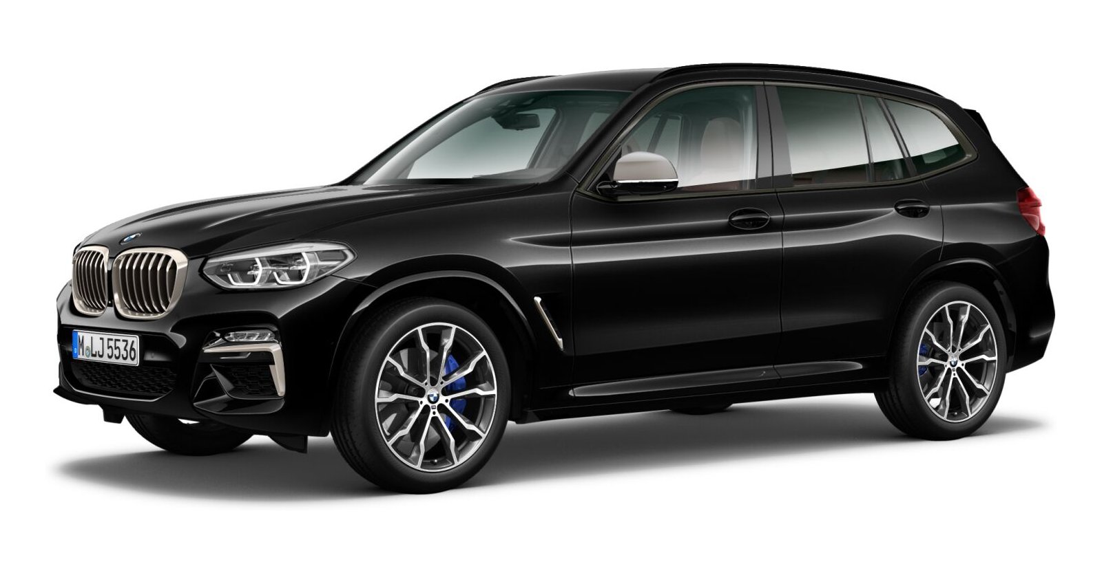 BMW BMW X in Schwarz von vorne BMW BMW X in Schwarz von vorne