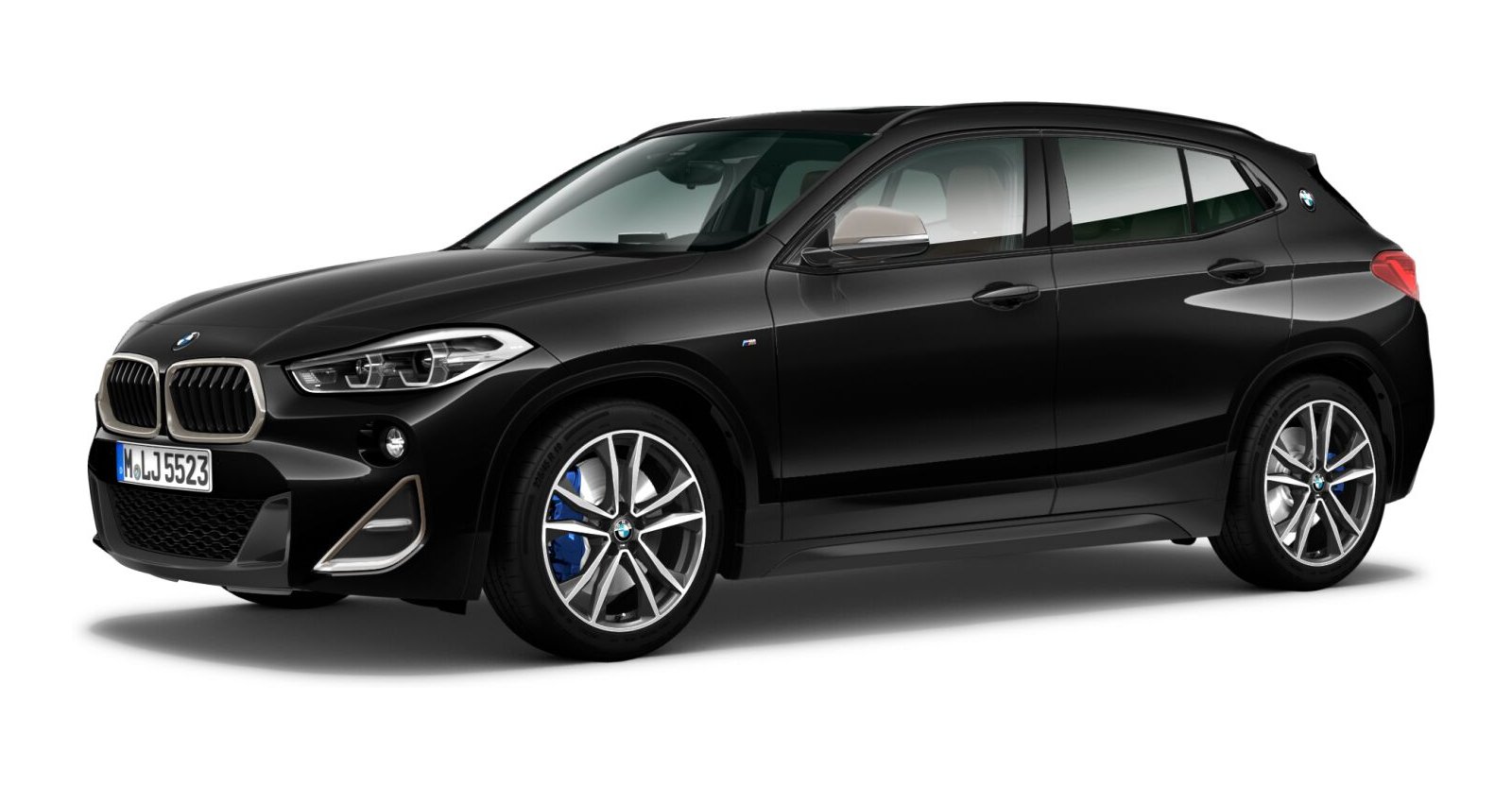 BMW BMW X in Schwarz von vorne BMW BMW X in Schwarz von vorne