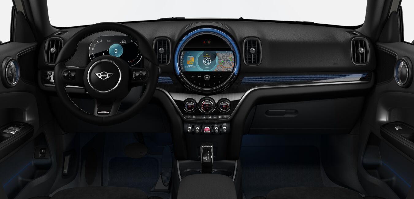 MINI MINI Countryman im Innenraum von vorne