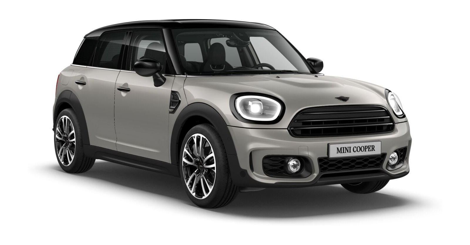 MINI Cooper Countryman in Silber von vorne