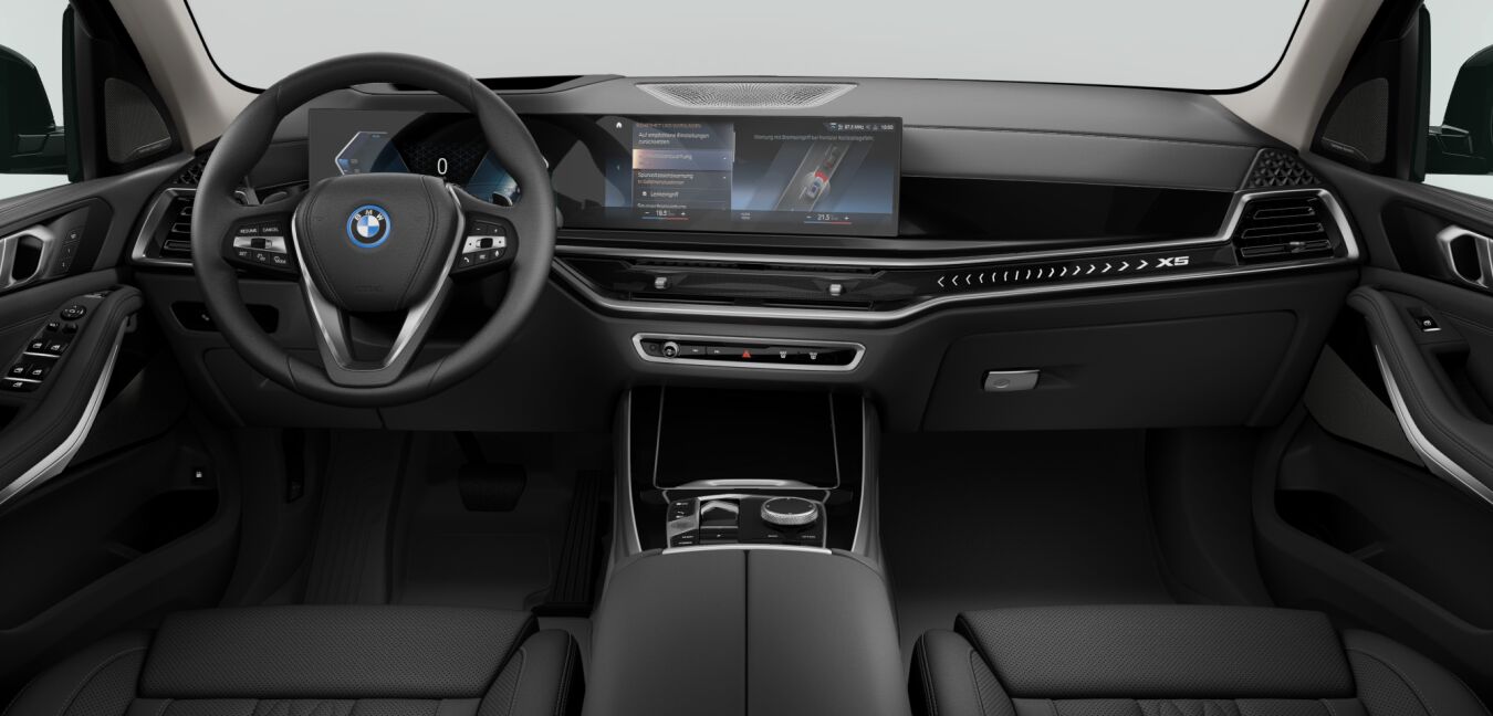 BMW BMW X im Innenraum von vorne