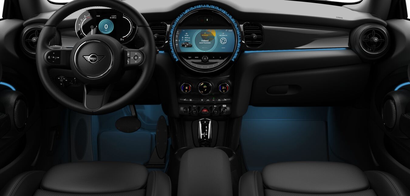 MINI MINI Cabrio im Innenraum von vorne