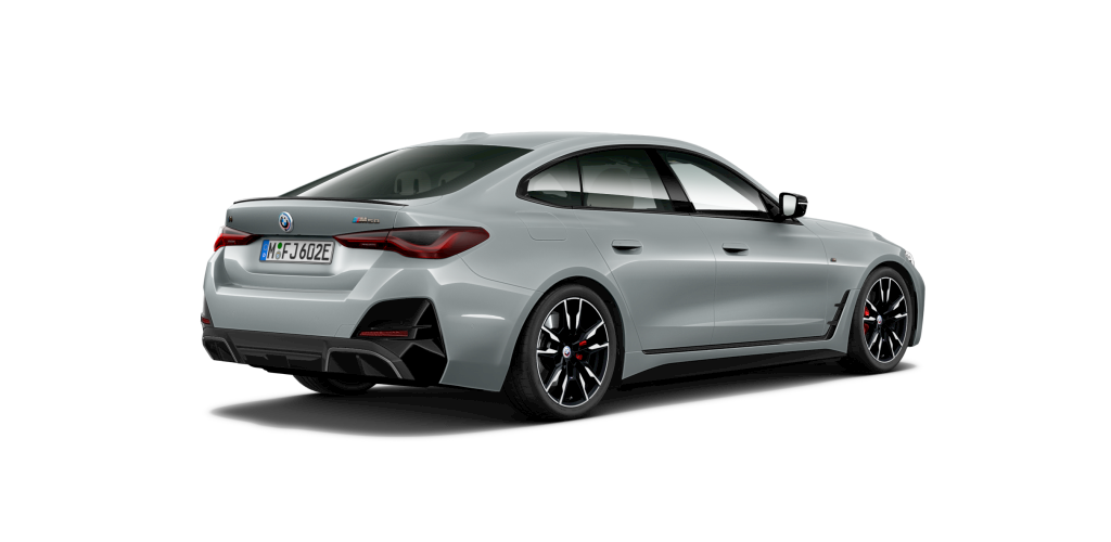 BMW BMW I in Grau von hinten