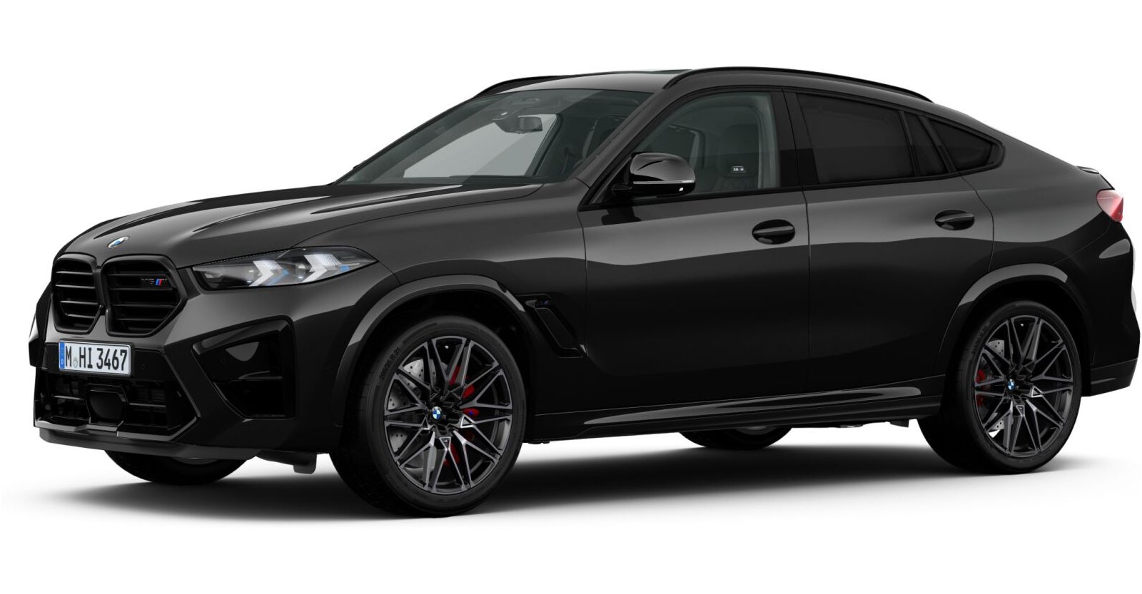 BMW BMW M in Schwarz von vorne BMW BMW M in Schwarz von vorne
