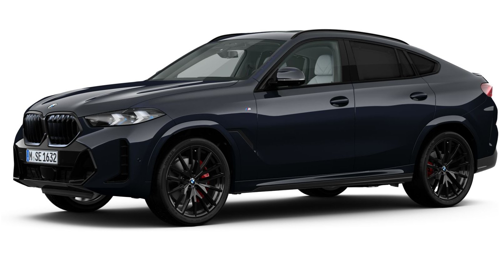 BMW BMW X in Schwarz von vorne BMW BMW X in Schwarz von vorne