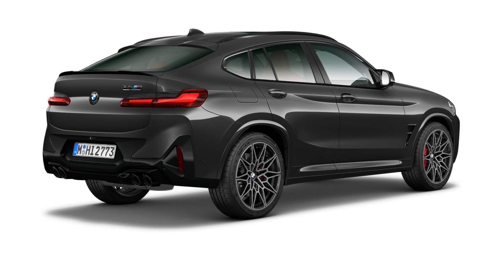 BMW BMW M in Grau von hinten BMW BMW M in Grau von hinten