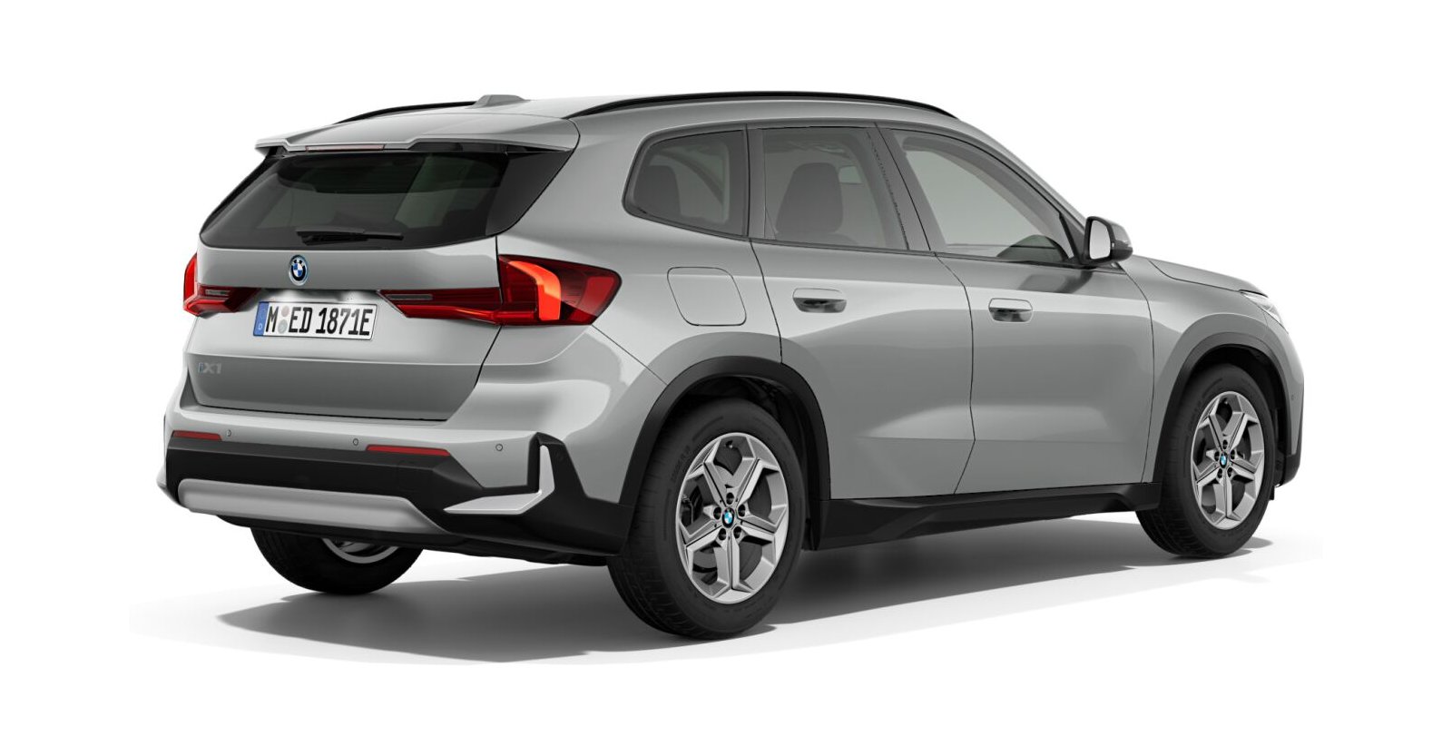 BMW BMW I in Grau von hinten