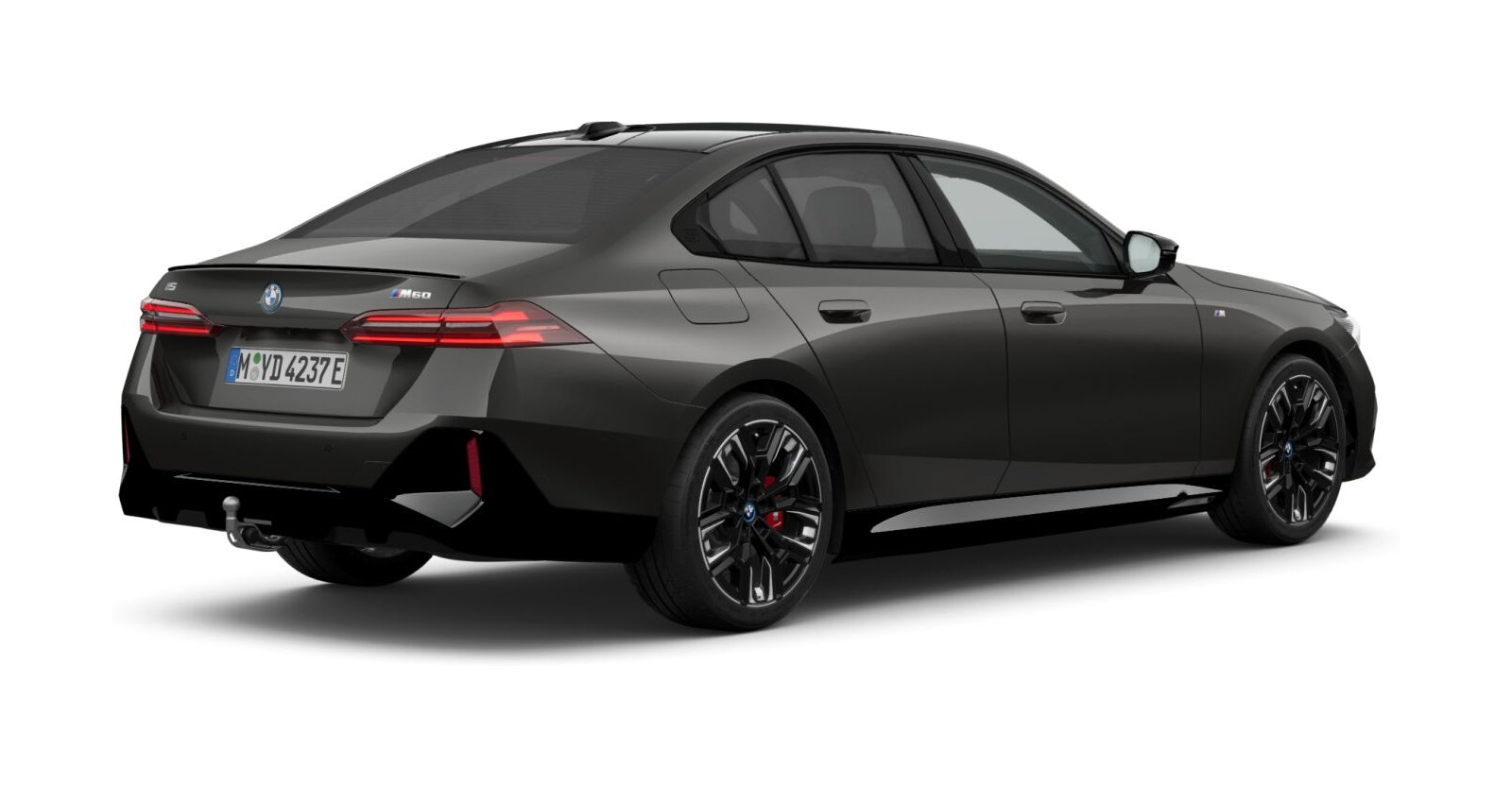 BMW BMW I in Grau von hinten