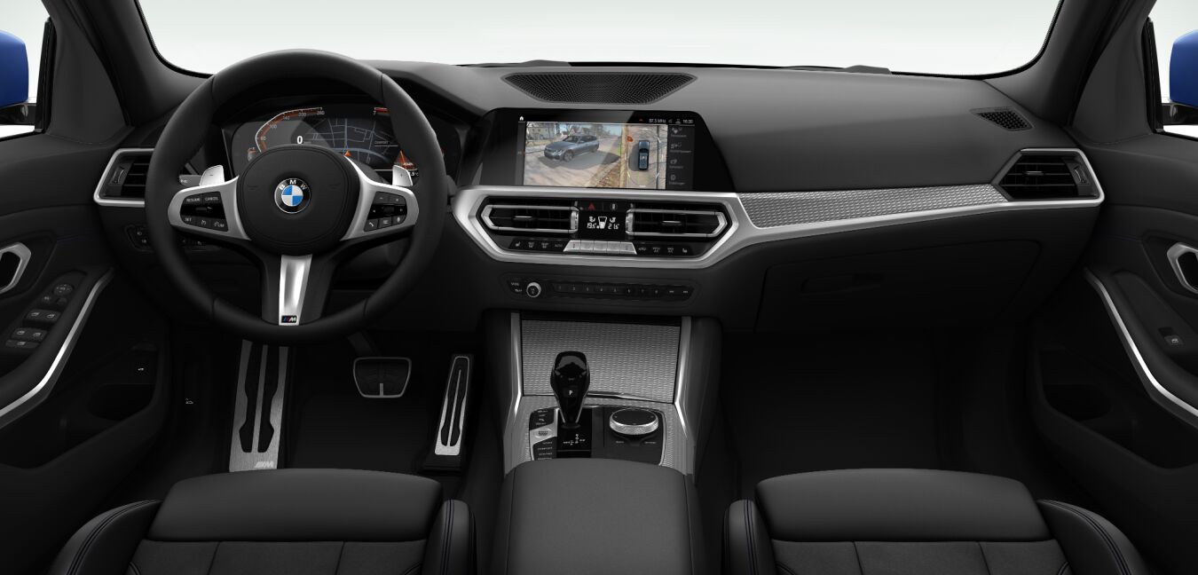 BMW BMW 3er im Innenraum von vorne BMW BMW 3er im Innenraum von vorne