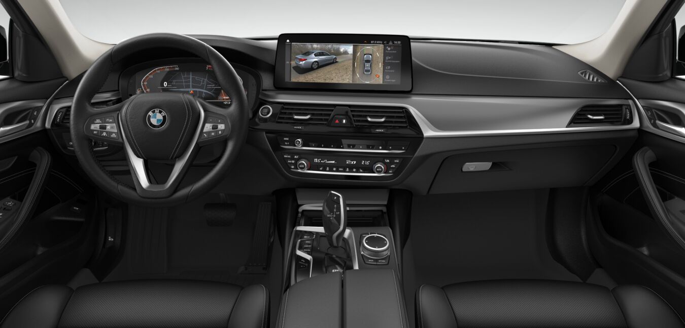 BMW BMW 5er im Innenraum von vorne BMW BMW 5er im Innenraum von vorne