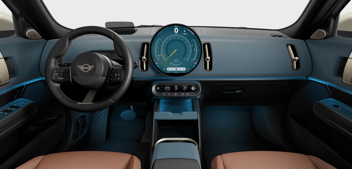 MINI MINI Countryman im Innenraum von vorne