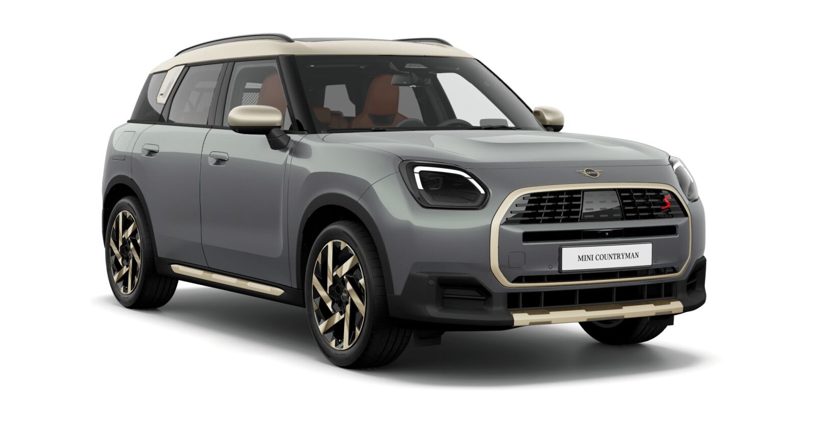 MINI MINI Countryman in Grün von vorne