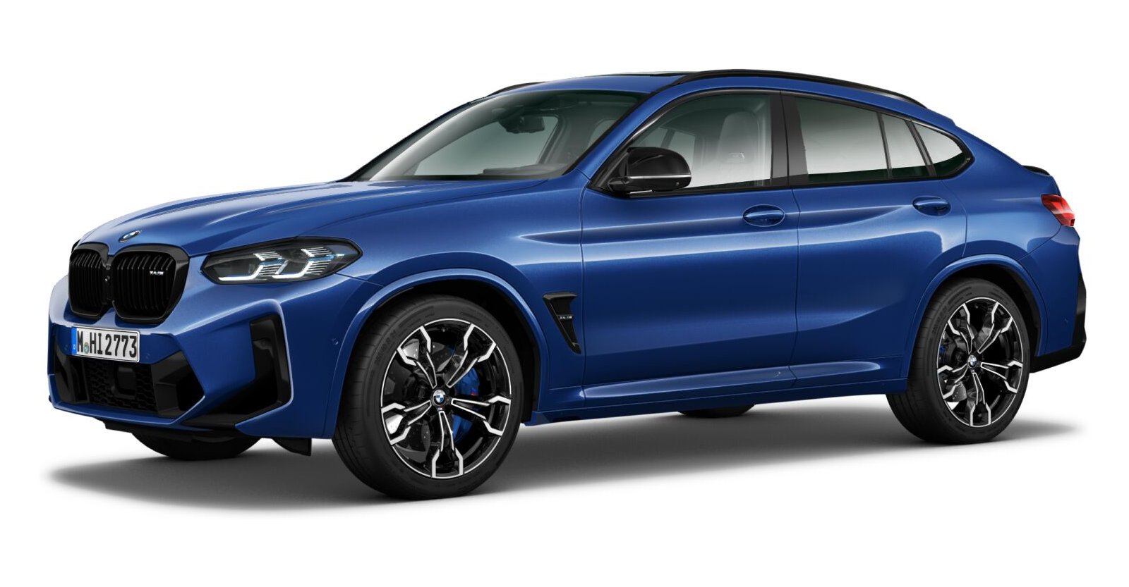BMW BMW M in Blau von vorne BMW BMW M in Blau von vorne
