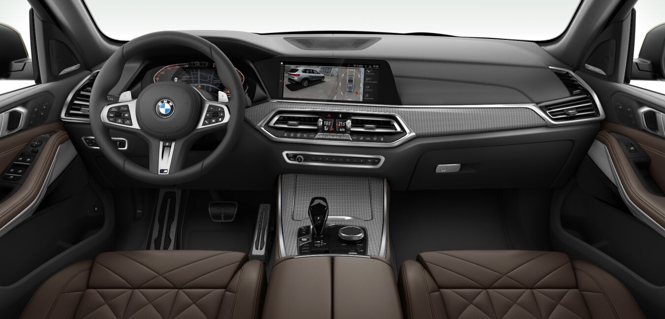 BMW BMW X im Innenraum von vorne