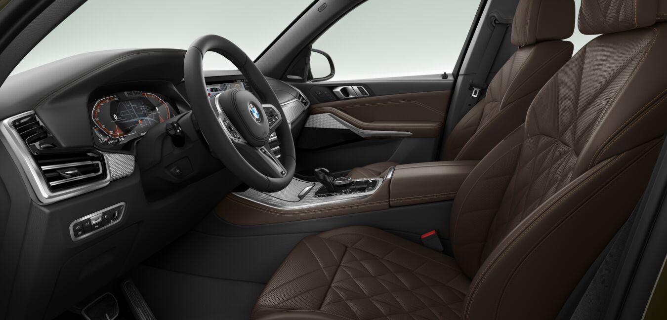 BMW BMW X im Innenraum seitlich