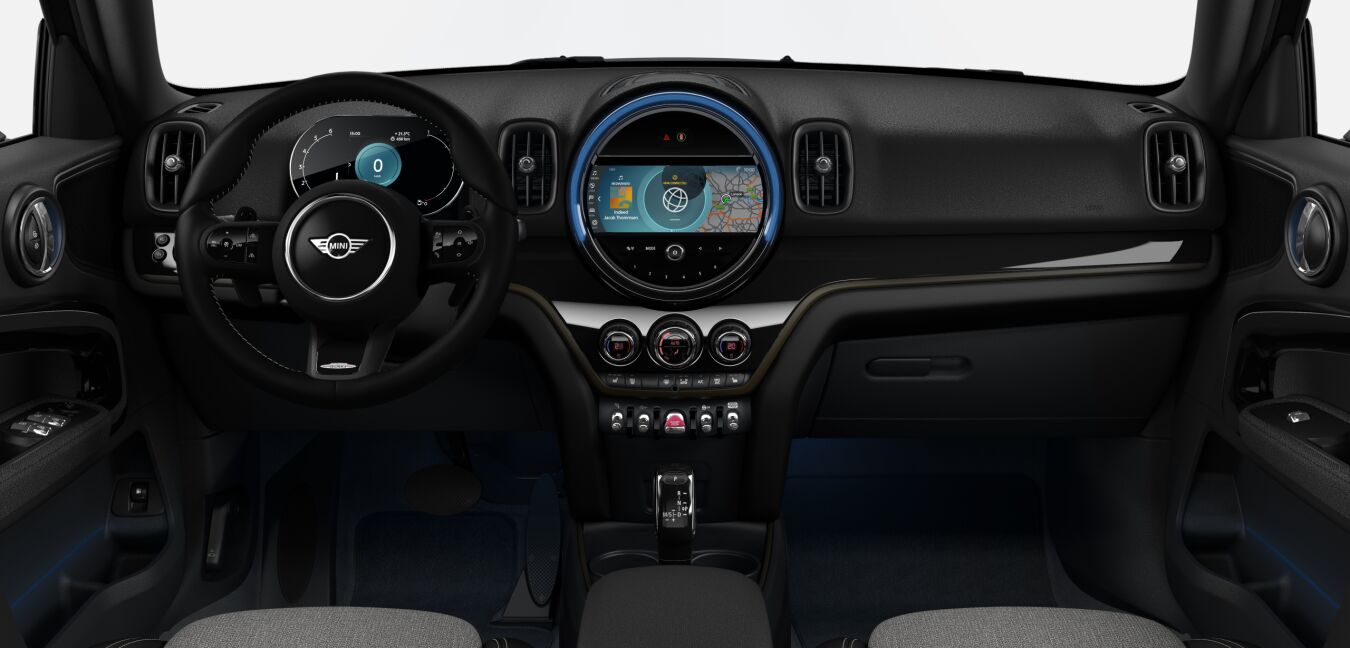 MINI MINI Countryman im Innenraum von vorne