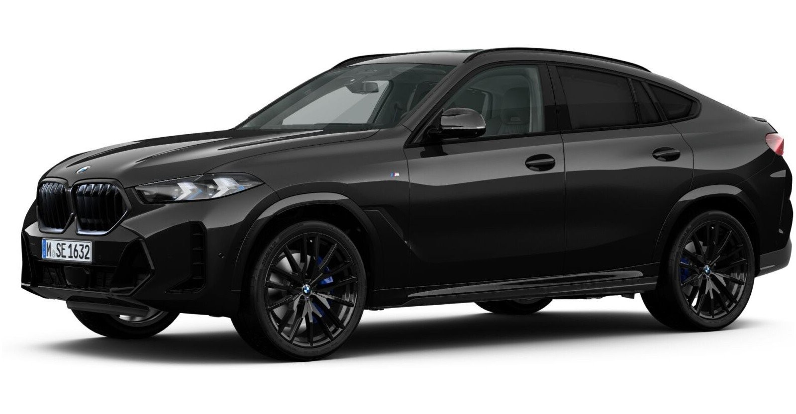 BMW BMW X in Schwarz von vorne BMW BMW X in Schwarz von vorne