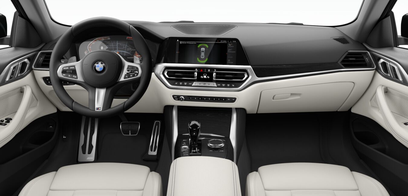 BMW BMW 4er im Innenraum von vorne BMW BMW 4er im Innenraum von vorne