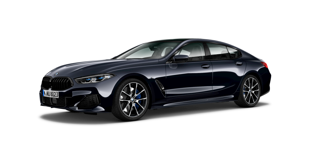 BMW BMW 8er in Schwarz von vorne BMW BMW 8er in Schwarz von vorne