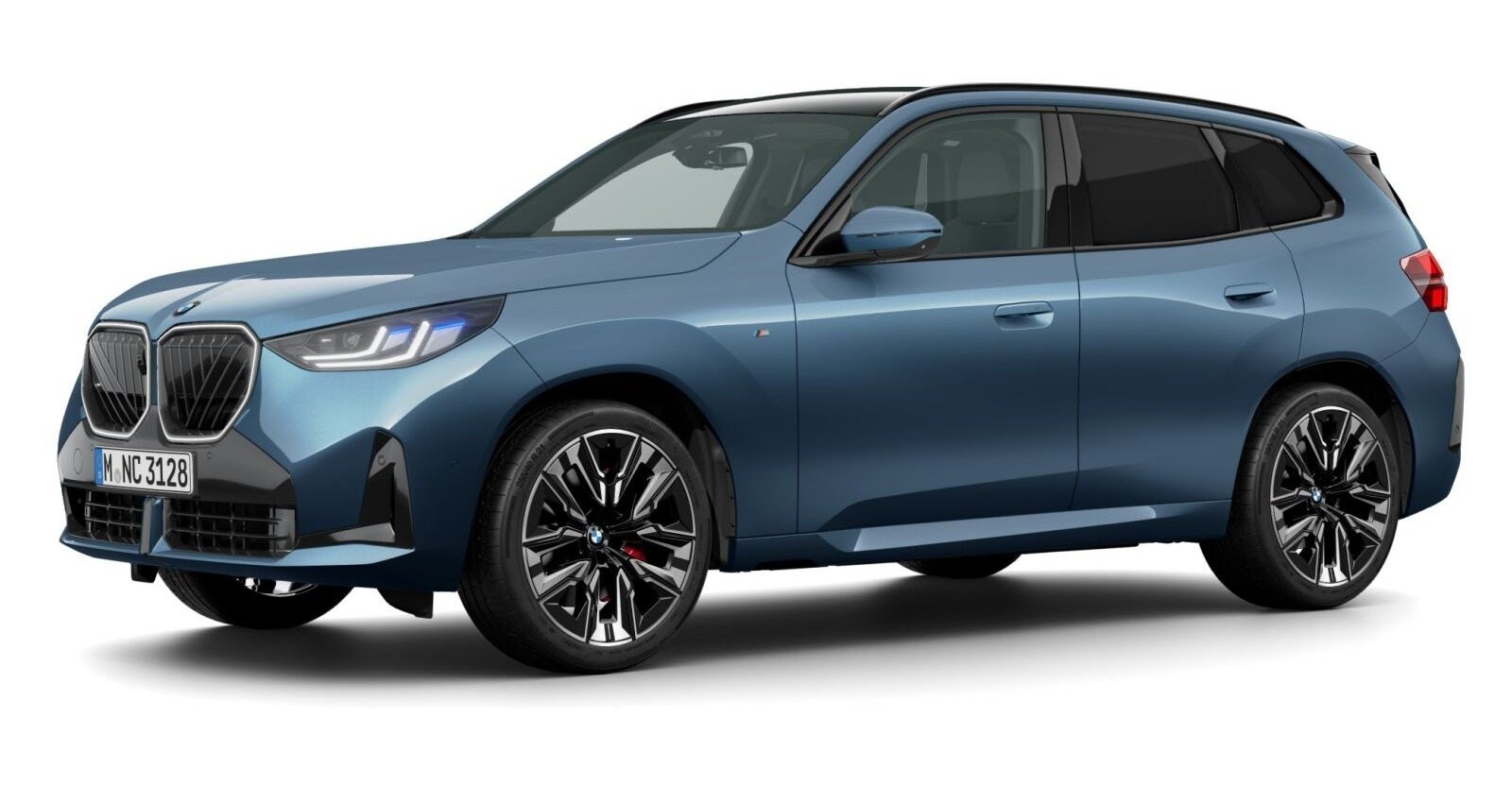 BMW BMW X in Blau von vorne
