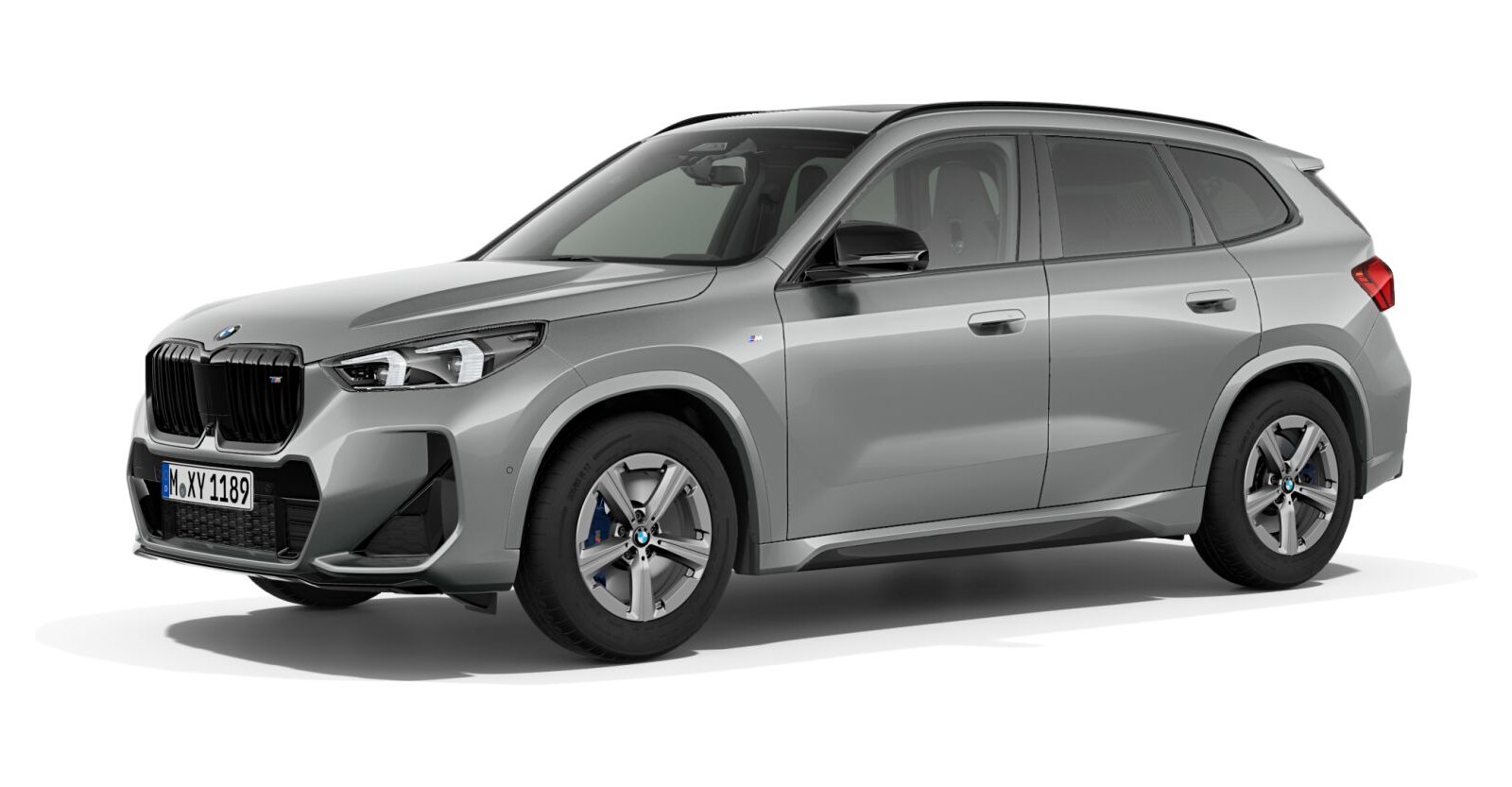 BMW X1 M35i xDrive in Grau von vorne