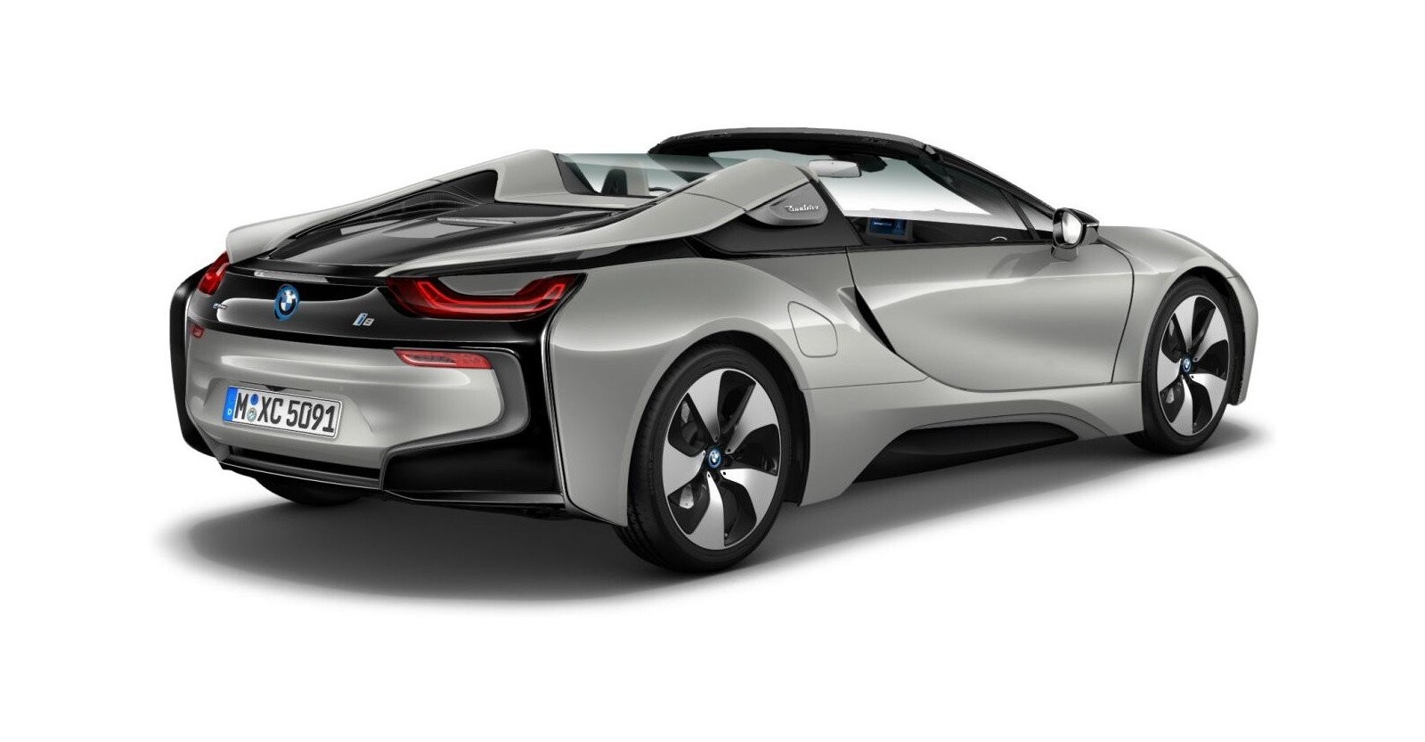 BMW BMW I in Individual von hinten BMW BMW I in Individual von hinten