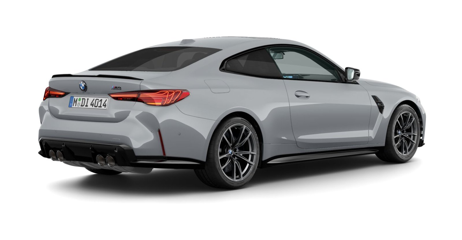 BMW BMW M in Grau von hinten BMW BMW M in Grau von hinten