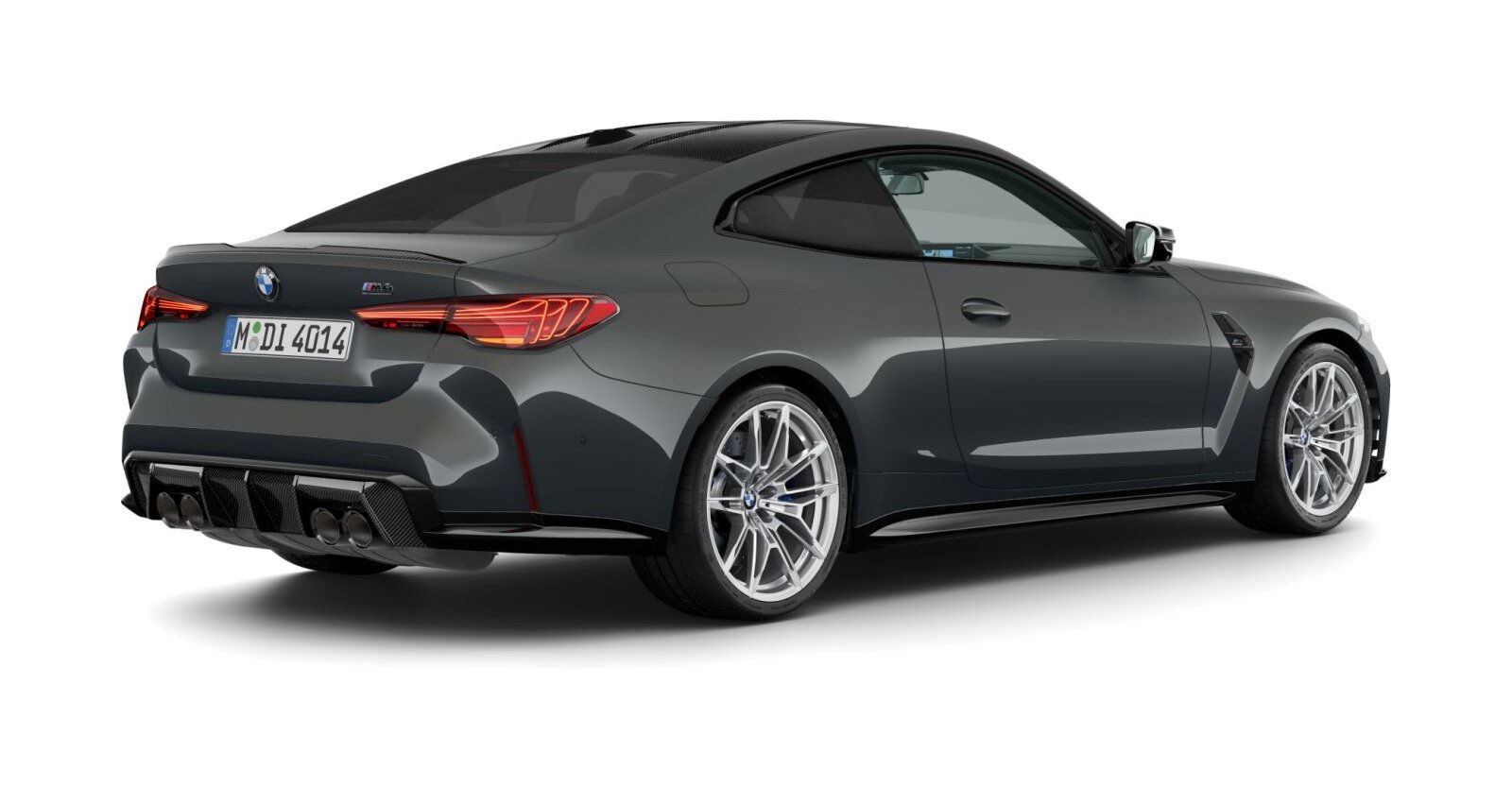 BMW BMW M in Grau von hinten