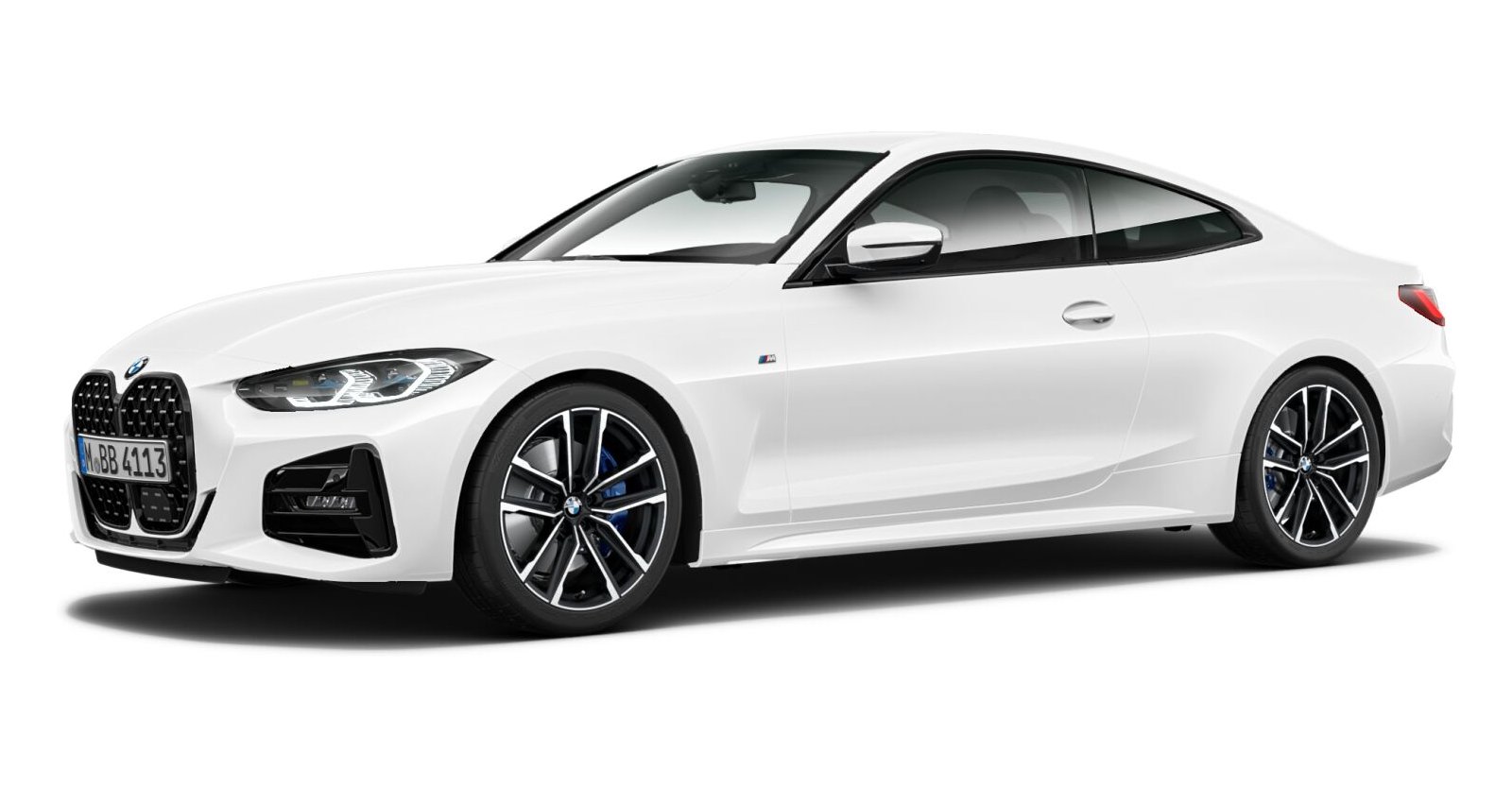BMW BMW 4er in Weiß von vorne