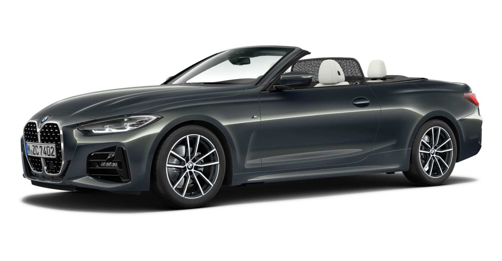 BMW BMW 4er in Grau von vorne BMW BMW 4er in Grau von vorne