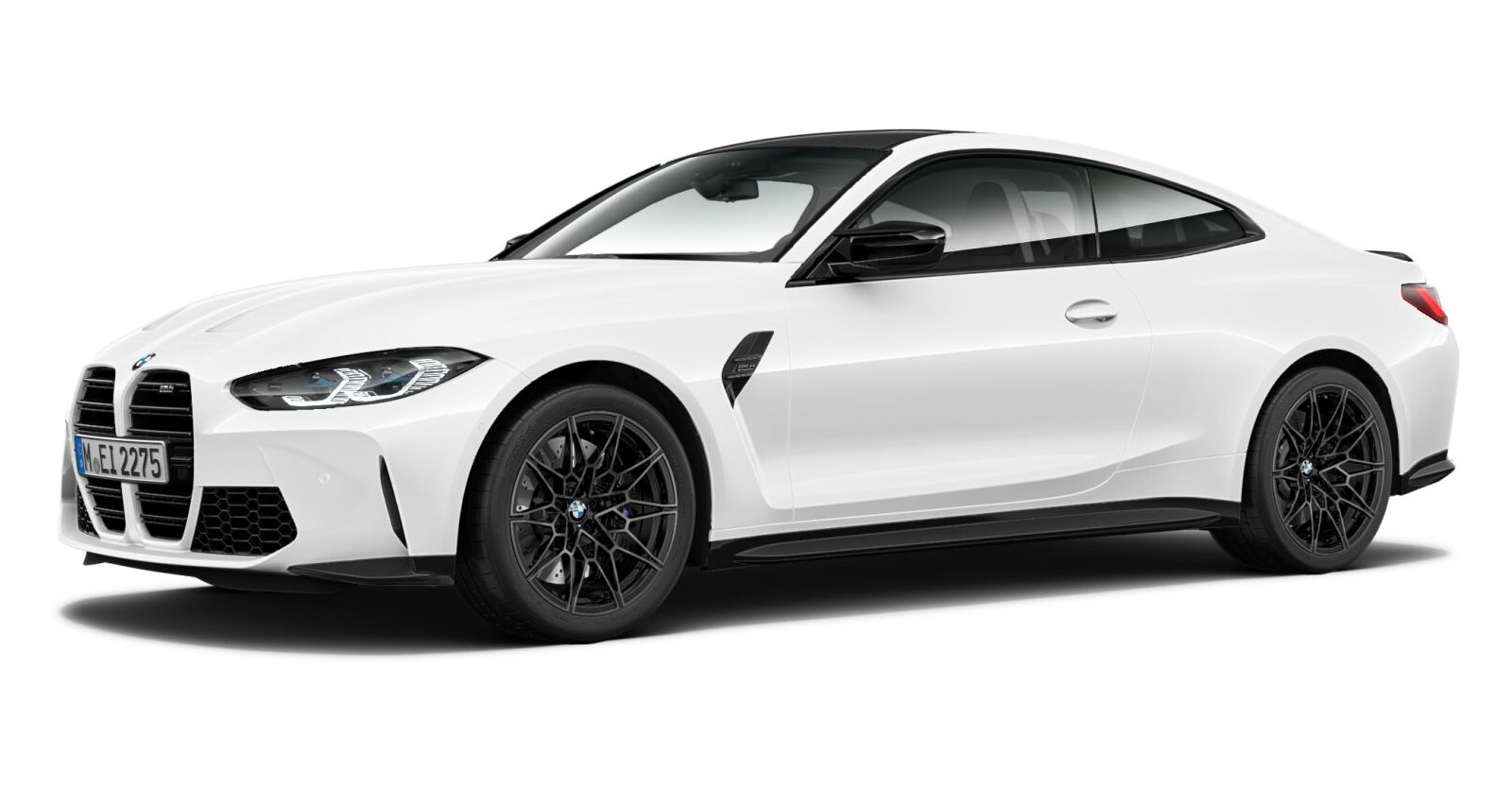 BMW BMW M in Weiß von vorne BMW BMW M in Weiß von vorne