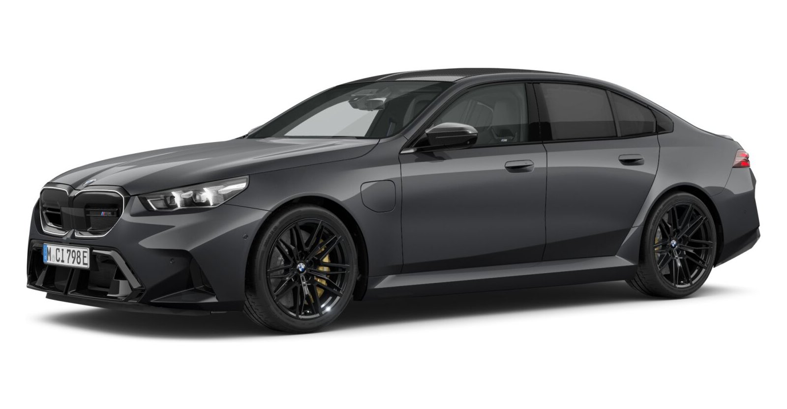 BMW M5 Limousine in Individual von vorne BMW M5 Limousine in Individual von vorne