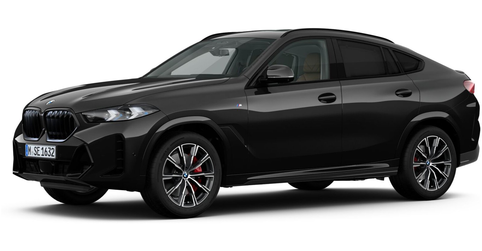 BMW BMW X in Schwarz von vorne
