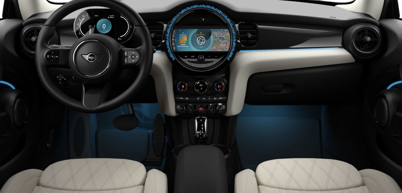 MINI MINI 3-Türer im Innenraum von vorne