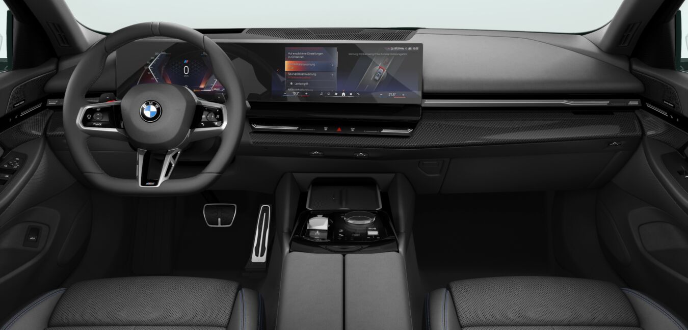 BMW BMW 5er im Innenraum von vorne BMW BMW 5er im Innenraum von vorne