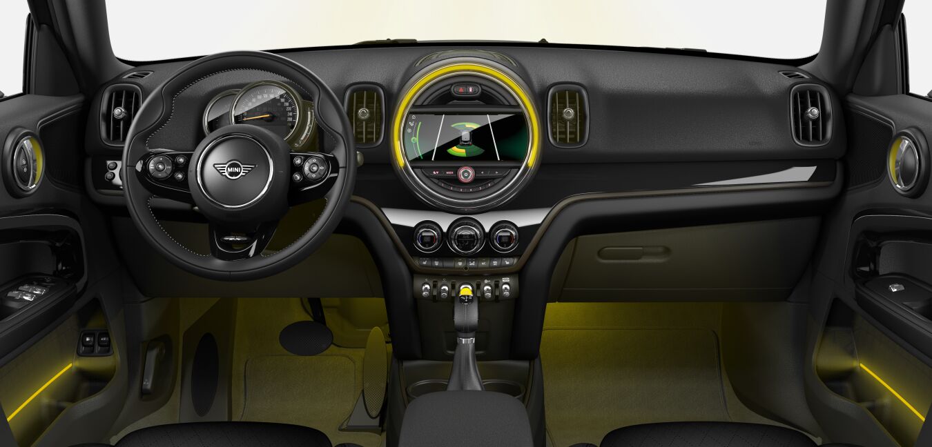 MINI MINI Countryman im Innenraum von vorne