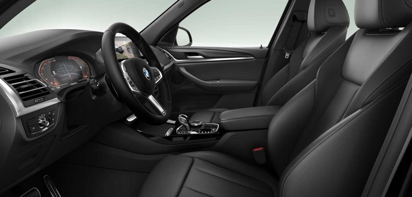 BMW BMW X im Innenraum seitlich