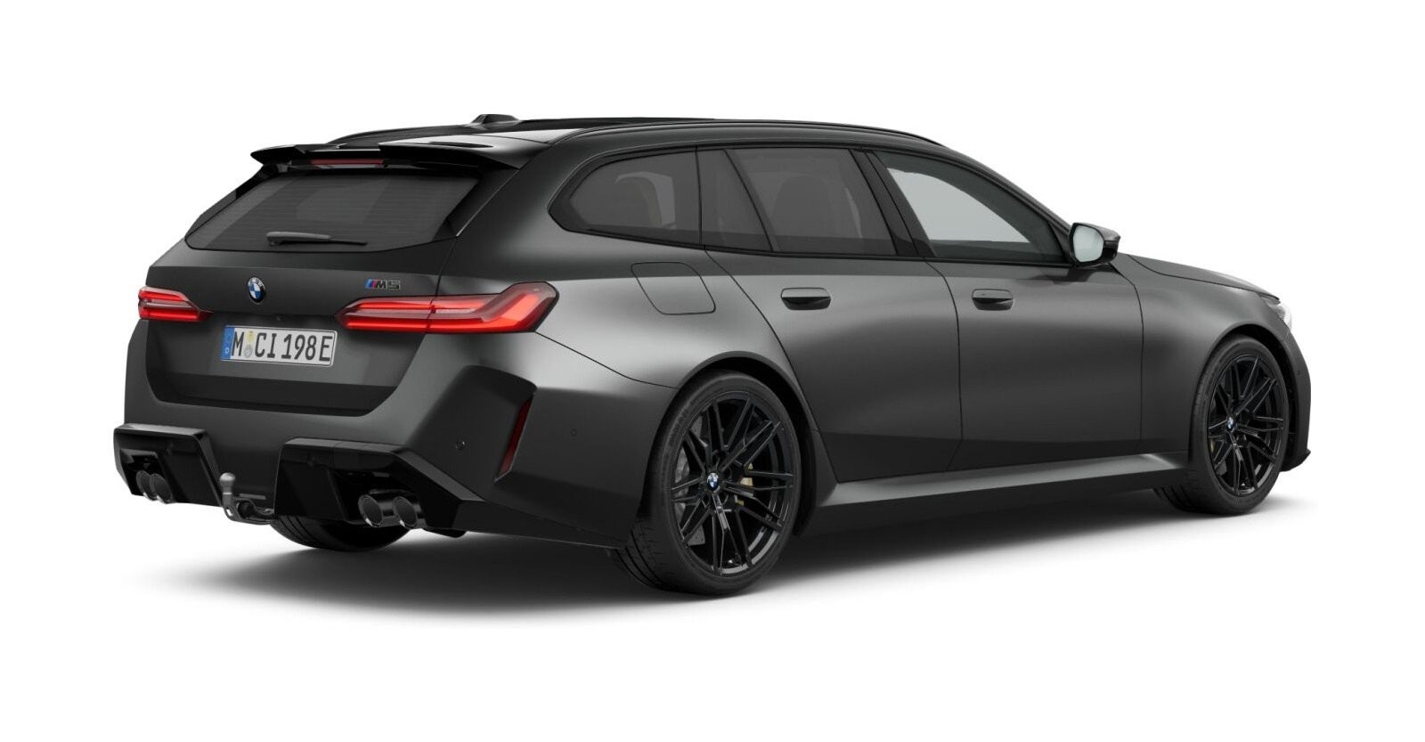 BMW BMW M in Grau von hinten
