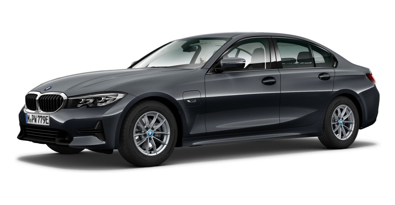 BMW BMW 3er in Grau von vorne BMW BMW 3er in Grau von vorne
