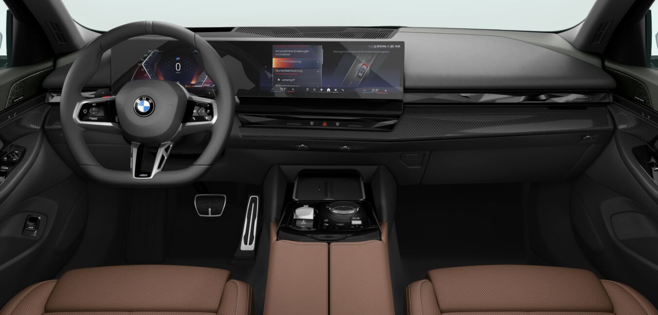 BMW BMW 5er im Innenraum von vorne