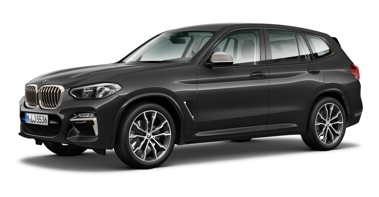 BMW BMW X in Grau von vorne BMW BMW X in Grau von vorne