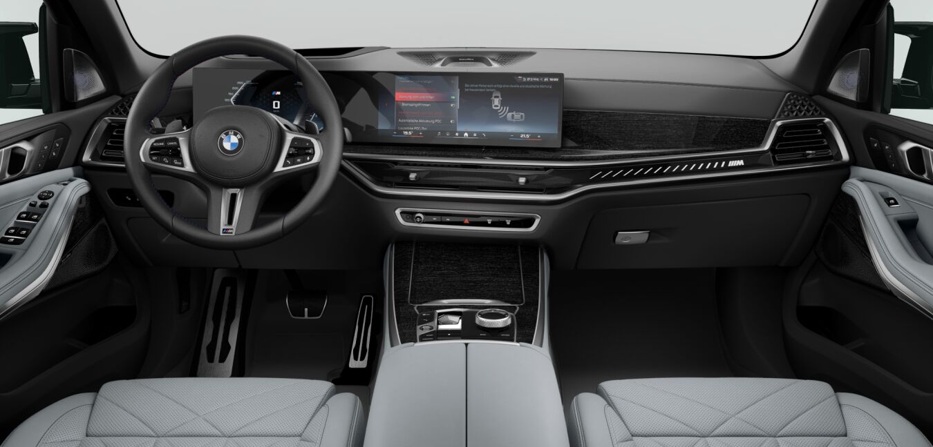 BMW BMW X im Innenraum von vorne