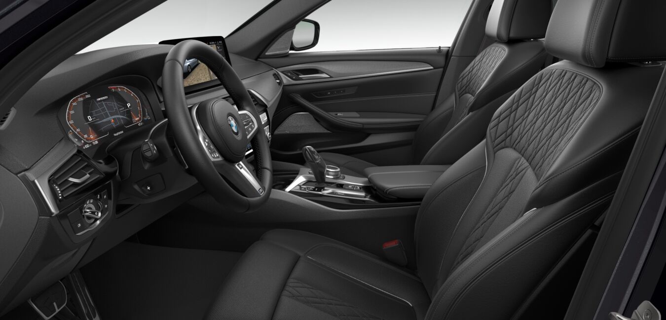 BMW BMW 5er im Innenraum seitlich