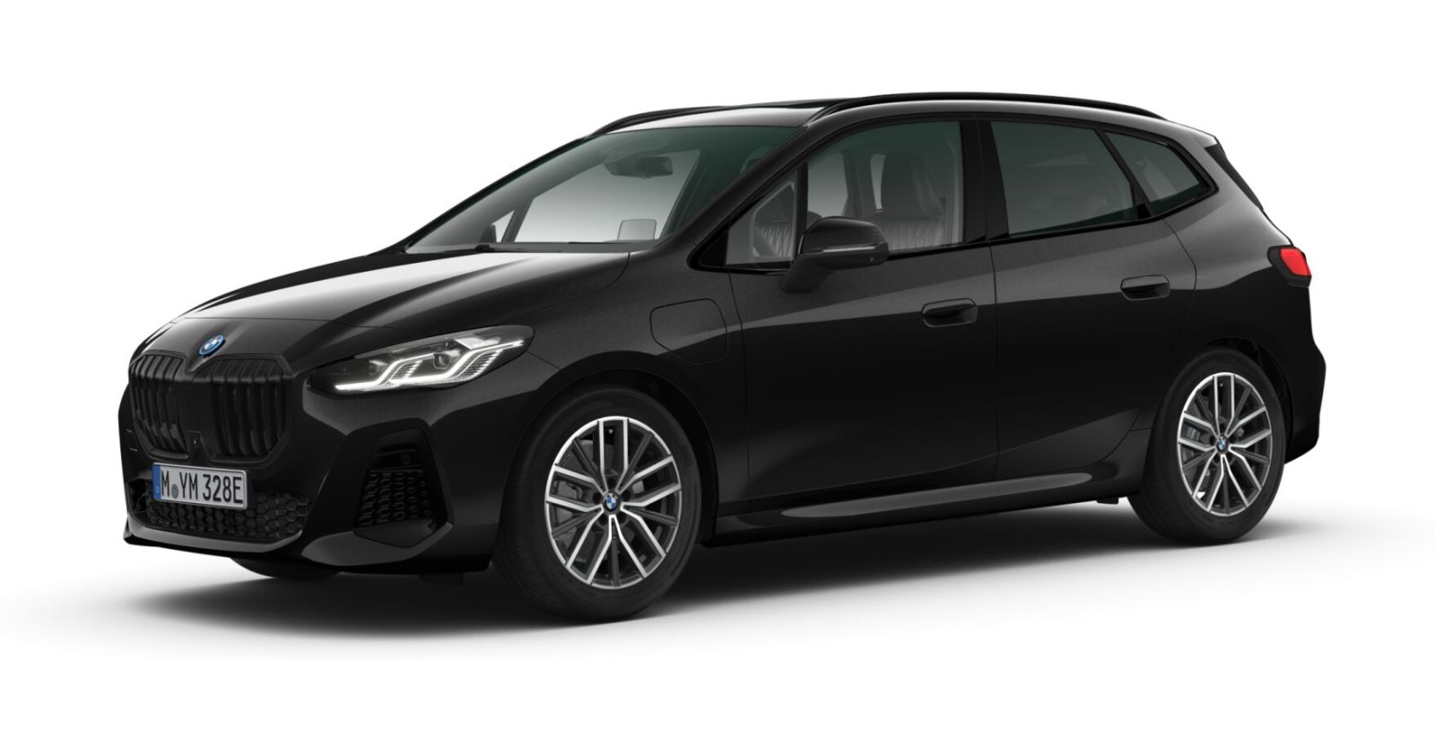 BMW BMW 2er in Schwarz von vorne
