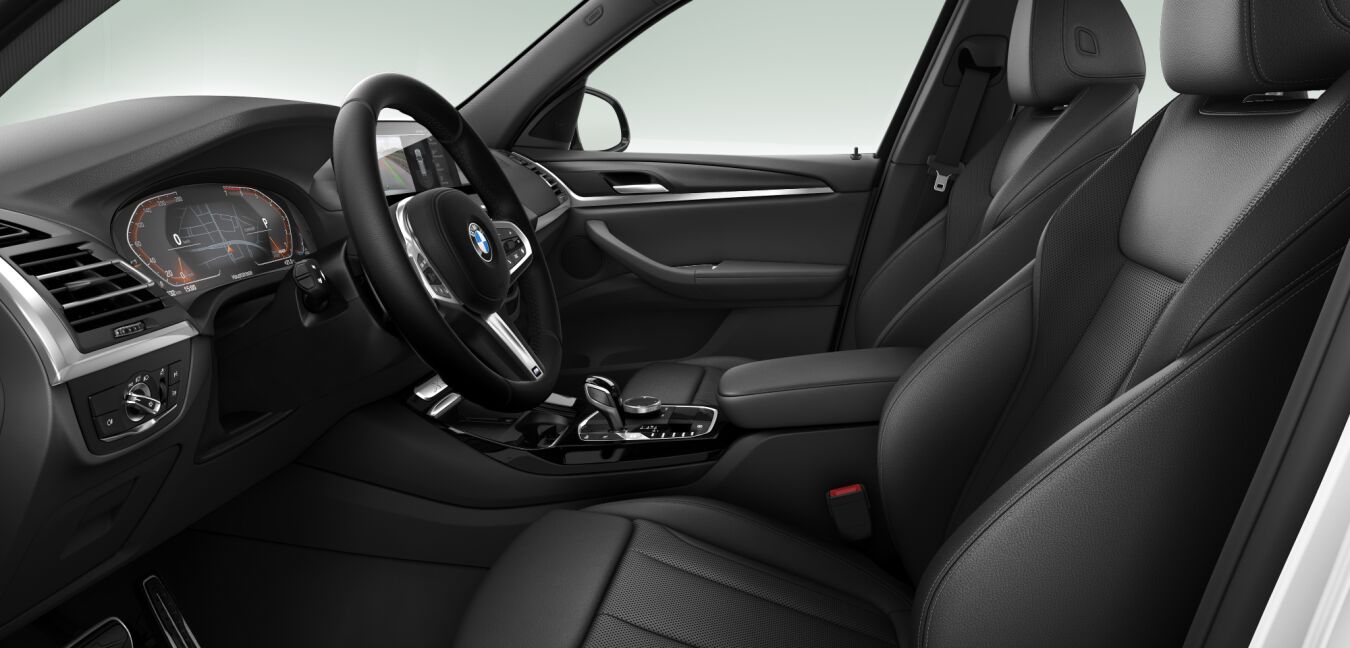BMW BMW X im Innenraum seitlich