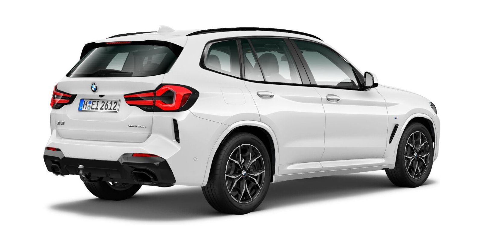 BMW BMW X in Weiß von hinten