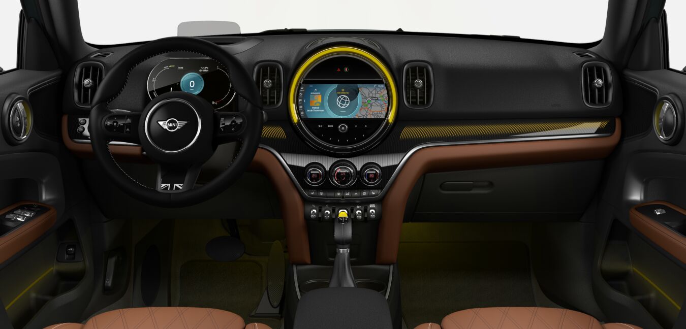 MINI MINI Countryman im Innenraum von vorne